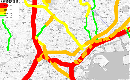 MapInfo® Pro の画面キャプチャ