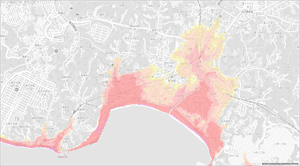 MapInfo® Pro の画面キャプチャ