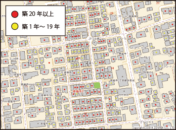 戸建住宅築年数ポイントデータ：イメージ画像